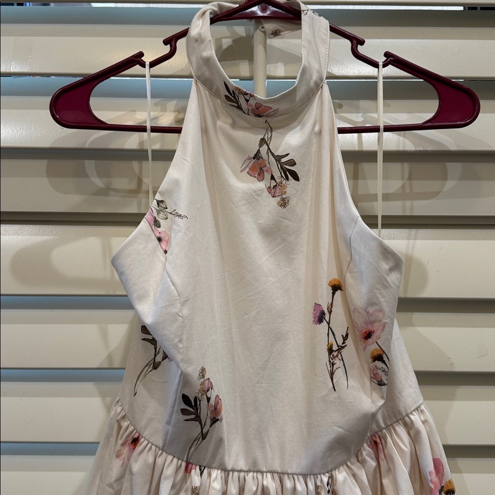 Altar'd State Floral Halter Mini Dress - Picture 2 of 9